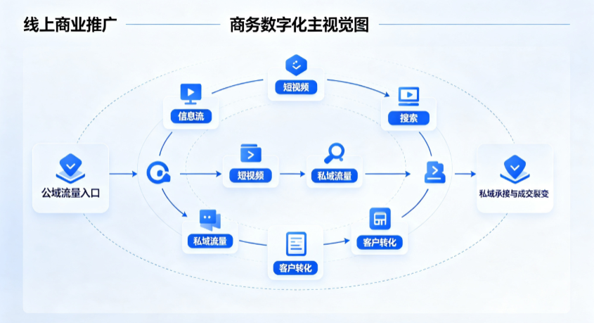 永城市线上商业推广怎么做？全域流量闭环搭建与低成本转化实战指南